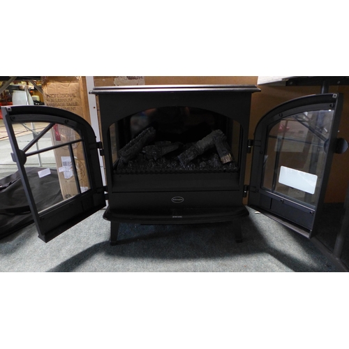 3047 - Dimplex Beckley Omtimyst Matt Black Stove Heater, original RRP £449.99 + VAT (304-234) * This lot is... 