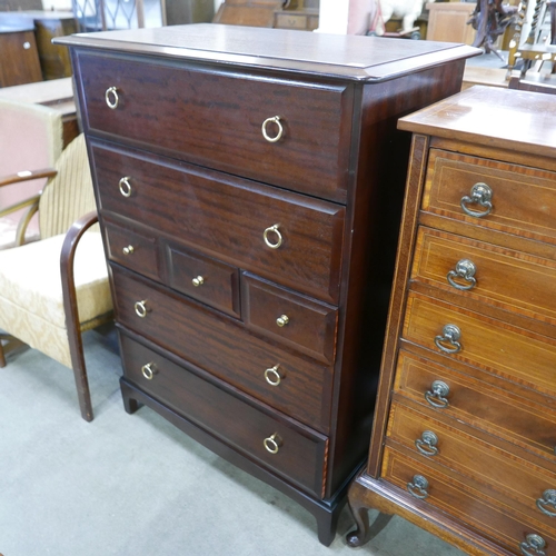 220 - A Stag Minstrel mahogany chest of drawers