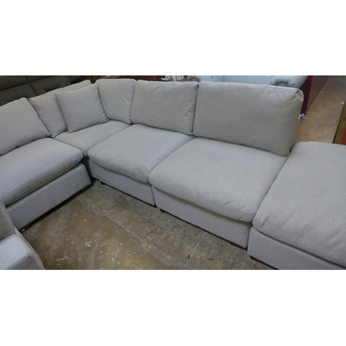 1433 - A Lowell 8 piece modular sectional sofa, original RRP £2416.66 + VAT (4185-16) *This lot is subject ... 