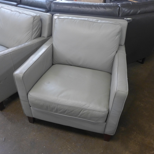 1443 - A West Park grey armchair, original RRP £691.66 + VAT (4185-5) *This lot is subject to VAT