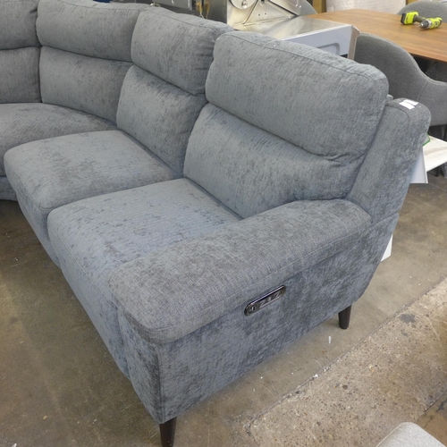 1459 - A Grace charcoal power recliner corner sofa, original RRP £1416.66 + VAT (4167-50) * This lot is sub... 