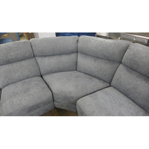 1459 - A Grace charcoal power recliner corner sofa, original RRP £1416.66 + VAT (4167-50) * This lot is sub... 