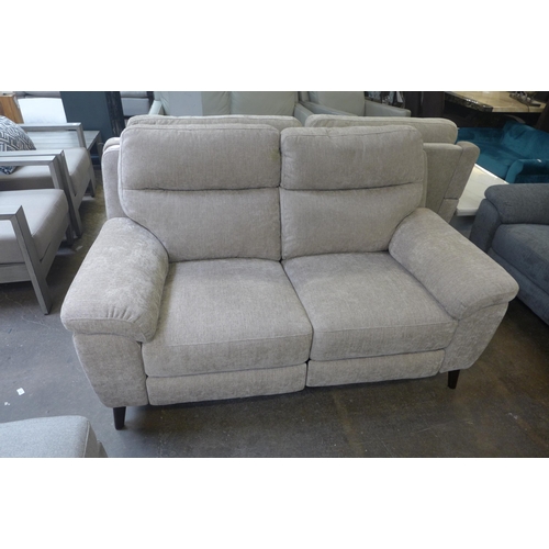 1460 - A Grace mink fabric 2 seater recliner, original RRP £749.99 + VAT (4167-37) * This lot is subject to... 