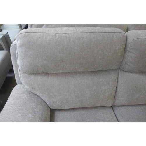 1460 - A Grace mink fabric 2 seater recliner, original RRP £749.99 + VAT (4167-37) * This lot is subject to... 