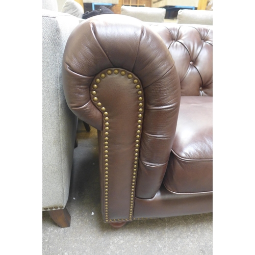 1462 - An Allington 2 seater brown leather sofa, original RRP £1416.66 + VAT (4167-21) * This lot is subjec... 