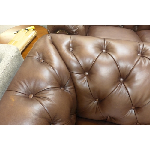 1462 - An Allington 2 seater brown leather sofa, original RRP £1416.66 + VAT (4167-21) * This lot is subjec... 