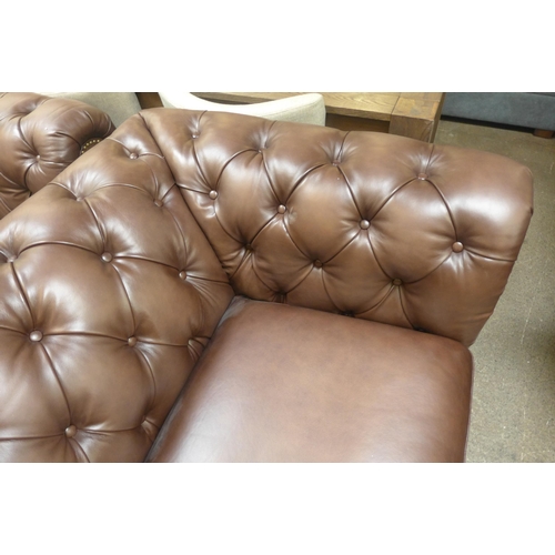 1462 - An Allington 2 seater brown leather sofa, original RRP £1416.66 + VAT (4167-21) * This lot is subjec... 