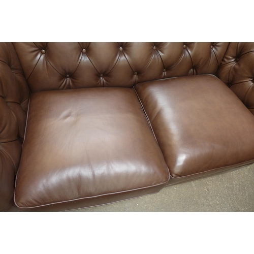 1463 - An Allington 2 seater brown leather sofa, original RRP £1416.66 + VAT (4167-22) * This lot is subjec... 