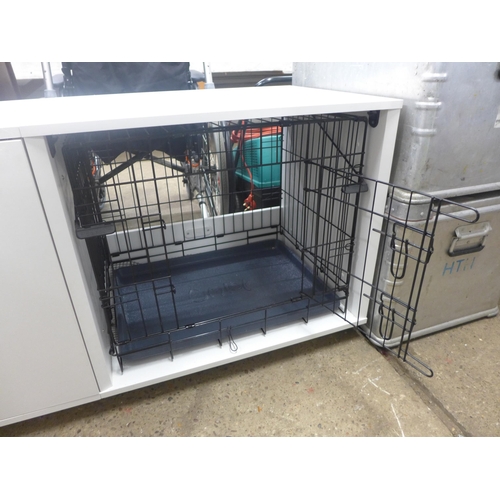 2340 - A Fidonook dog cage and cabinet - RRP £449.99