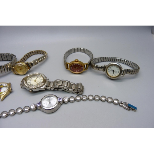 1060 - A collection of lady's wristwatches