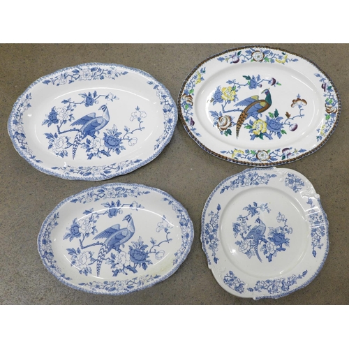 1089 - Four large serving plates **PLEASE NOTE THIS LOT IS NOT ELIGIBLE FOR POSTING AND PACKING**