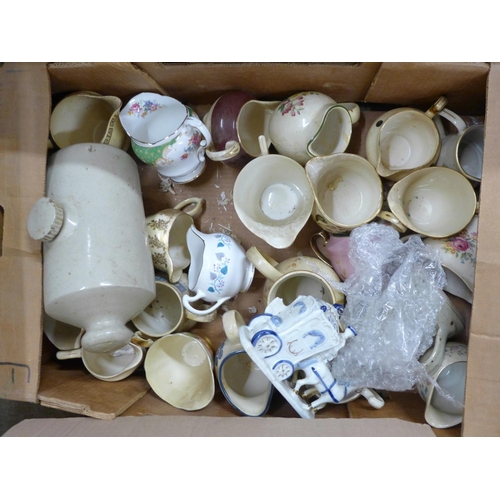 1129 - Five boxes of assorted china and glass **PLEASE NOTE THIS LOT IS NOT ELIGIBLE FOR POSTING AND PACKIN... 