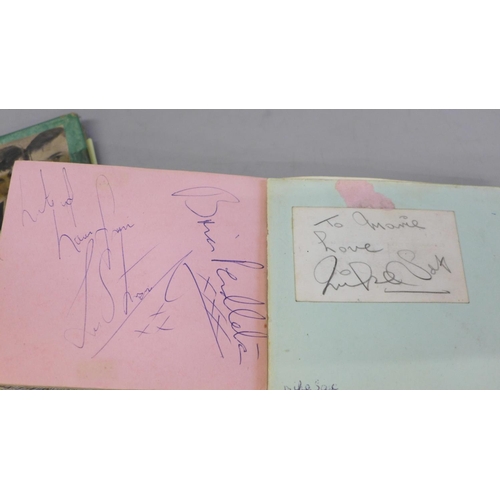 611 - Autograph collection, eight autograph books mainly Pop music including Dusty Springfield