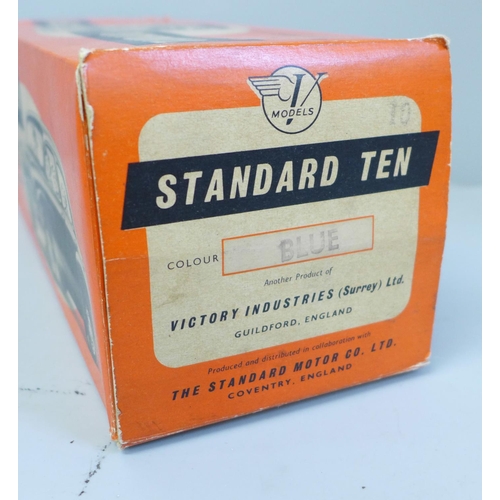 634 - A Victory Industries Standard Ten electric scale model vehicle, boxed, (box missing end flap on one ... 