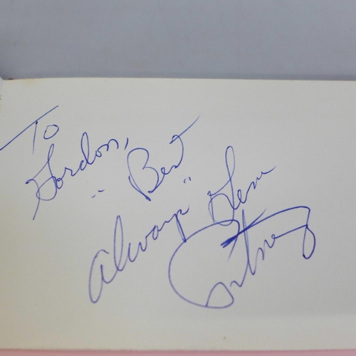 638 - Autograph book collection, mainly 1960s, (8)