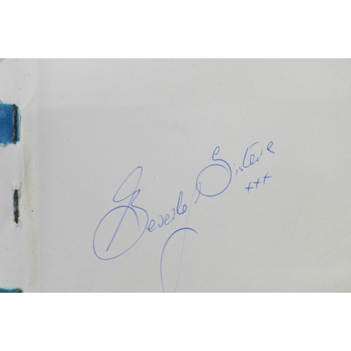 645 - Autograph books, mainly 1960s (7)