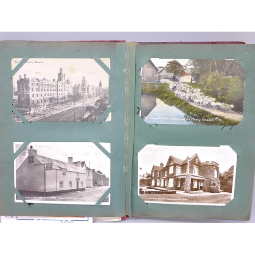 651 - An album of 98 postcards, seaside humour, Nottingham, etc.