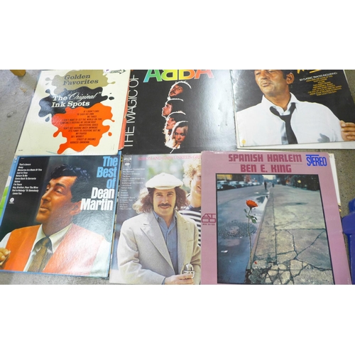 1081 - LP records; Abba, The Beatles, Cats, etc. **PLEASE NOTE THIS LOT IS NOT ELIGIBLE FOR POSTING AND PAC... 