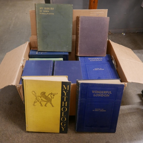 1082 - A collection of books, early 20th Century and later **PLEASE NOTE THIS LOT IS NOT ELIGIBLE FOR POSTI... 