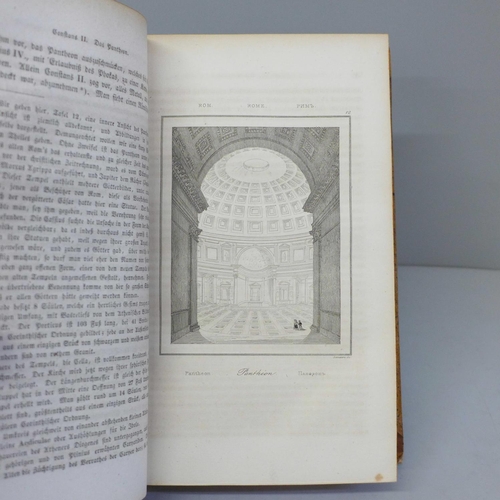 616 - One volume, Gemalde von Italien by Arteud, published 1837, Frankfurt, 1st edition with 96 plates