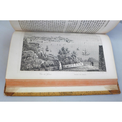 616 - One volume, Gemalde von Italien by Arteud, published 1837, Frankfurt, 1st edition with 96 plates