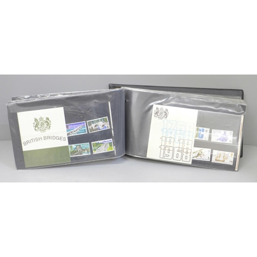 621 - Stamps; GB pre and post decimal presentation packs