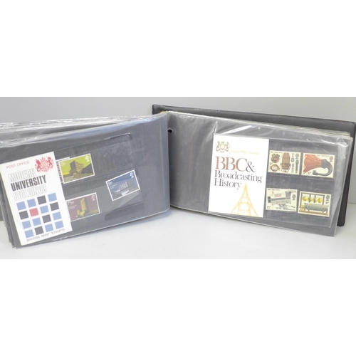 621 - Stamps; GB pre and post decimal presentation packs