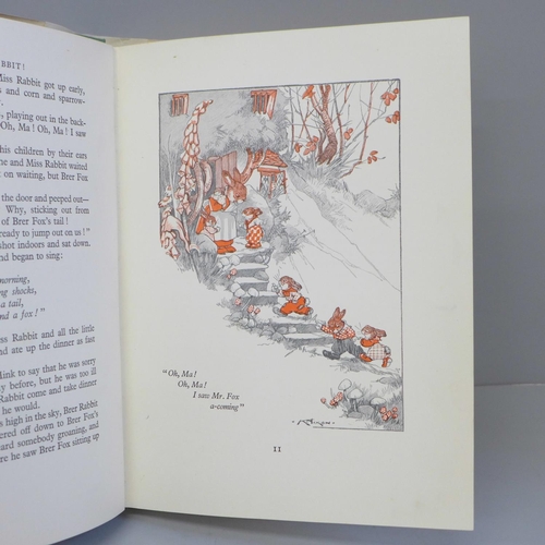 630 - One volume; Heyo, Brer Rabbit retold by Enid Blyton, illustrations by Kathleen Nixon, published 1938