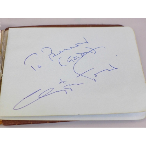 645 - Autograph books, mainly 1960s (7)