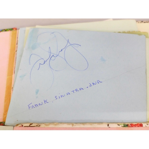 645 - Autograph books, mainly 1960s (7)