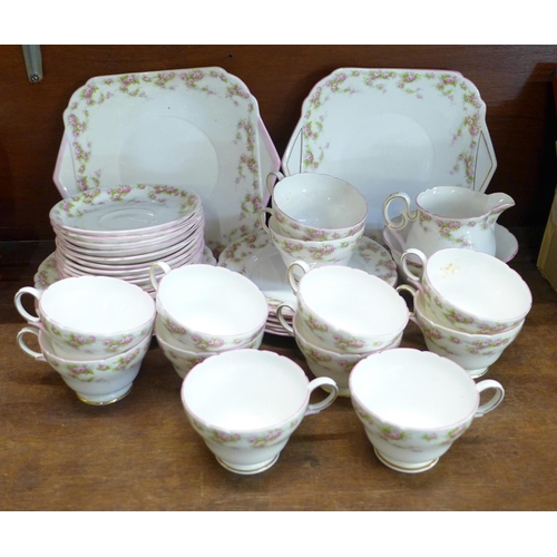 657 - A Shelley twelve setting tea set   **PLEASE NOTE THIS LOT IS NOT ELIGIBLE FOR POSTING AND PACKING**