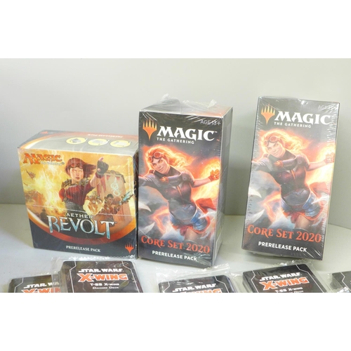 664 - Two boxes of Magic The Gathering Welcome Decks, Wizards of the Coast (20 decks in each box, one seal... 