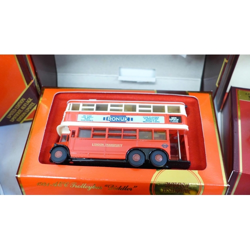 672 - Six boxed Matchbox Models of Yesteryear and other model vehicles