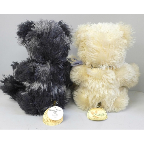 735 - Two Robin Rive limited edition Teddy bears, Joannie 122/300, Chenille 81/200