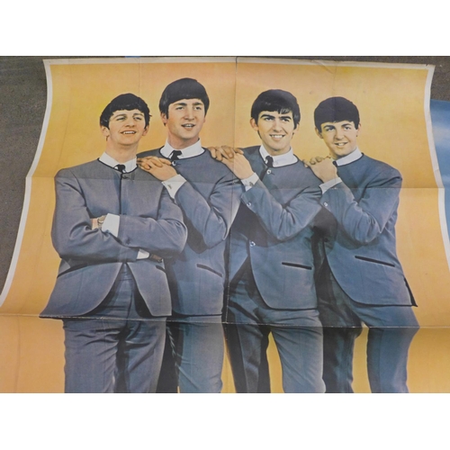 758 - The Beatles posters, etc., Reveillie (2) plus other 60s pop music posters