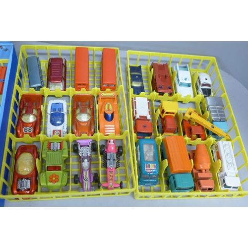 765 - A Matchbox collectors case with 48 models