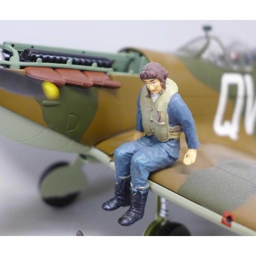 771 - A Corgi Aviation Archive US33906 limited edition 1:31 scale metal model of Flight Sergeant George Un... 