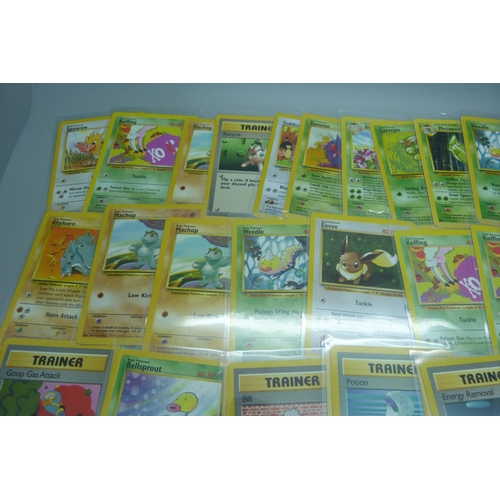 827 - 50 vintage Pokemon cards