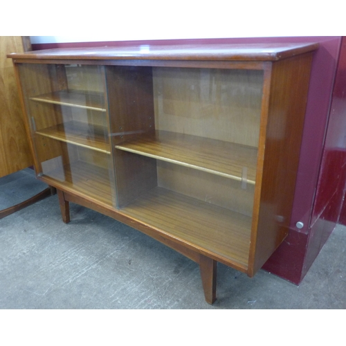 13 - A teak bookcase