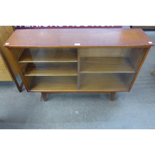 13 - A teak bookcase