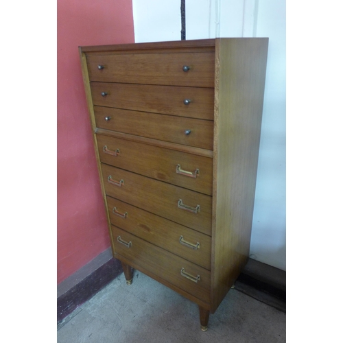 16 - A G-Plan Librenza tola wood chest of drawers