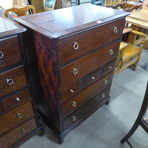 220 - A Stag Minstrel mahogany chest of drawers