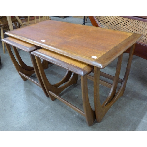 6 - A G-Plan Astro teak rectangular nest of tables