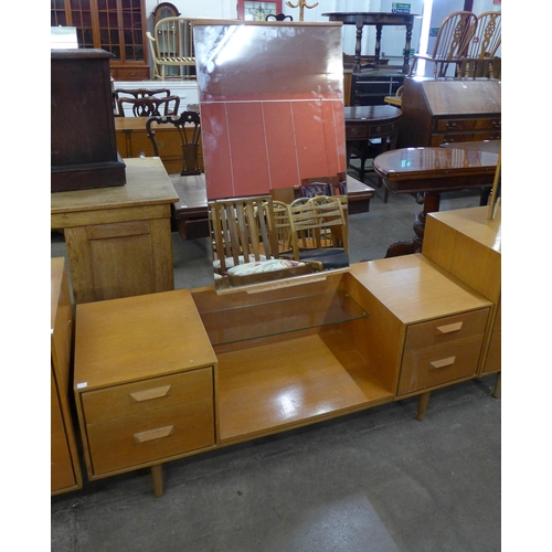 95 - A Stag Concord oak dressing table, designed by John & Sylvia Reid