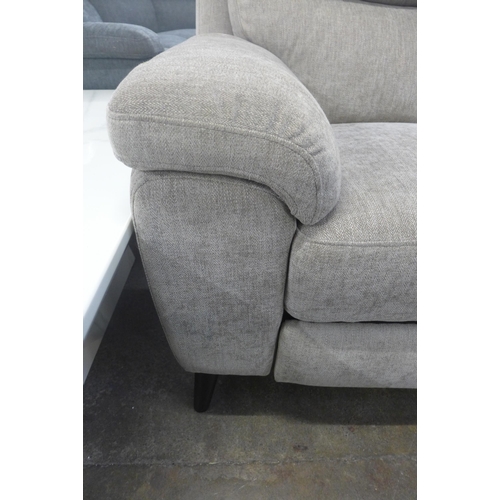 1439 - A Grace mink fabric  large 2 seater recliner sofa, original RRP £874.99 + VAT (4186-20) * This lot i... 