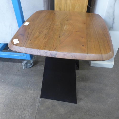 1491 - A Kay hardwood lamp table * This lot is subject to VAT