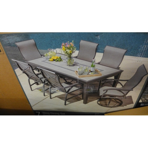 1550 - A Sunvilla 7 piece  Kingston dining set, original RRP £1083.33 + VAT (4167-19) * This lot is subject... 