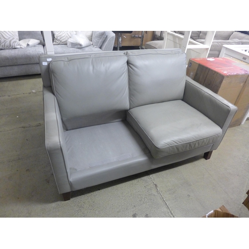 1595 - A West Park 2 seater grey sofa, original RRP £1083.33 + VAT (4185-3) *This lot is subject to VAT - m... 