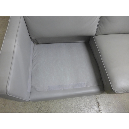 1595 - A West Park 2 seater grey sofa, original RRP £1083.33 + VAT (4185-3) *This lot is subject to VAT - m... 