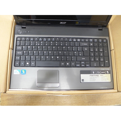 2132 - An Acer Aspire laptop